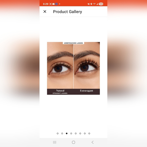 Laura Mercier Caviar Extravagant Mascara: Black, 4.5ml (Travel Size), NIB - Picture 4 of 9